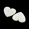 Natural Freshwater Shell Pendants BSHE-G034-17-2