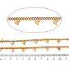304 Stainless Steel Curb Chains with Butterfly Charm CHS-F020-03G-03-2