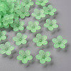 Frosted Acrylic Bead Caps MACR-S371-08A-733-1