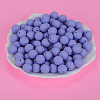 Round Silicone Focal Beads SI-JX0046A-106-3