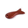 Natural Red Jasper Pendants G-Q608-03B-2