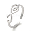 Non-Tarnish 304 Stainless Steel Cuff Rings RJEW-G299-05P-1