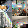 Rainbow Prism Paster DIY-WH0203-83-5