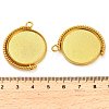 Zinc Alloy Pendant Cabochon Settings X-FIND-NH0001-13B-G-3