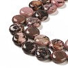 Natural Rhodonite Beads Strands G-M403-C15-4