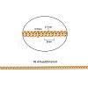 Ion Plating(IP) 304 Stainless Steel Diamond Cut Chunky Curb Chains CHS-CJ0001-30G-2