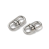 304 Stainless Steel Double Eye Swivel Clasps STAS-L300-011B-P-2