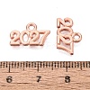 New Year's Day Alloy Charms FIND-N014-01RG-3