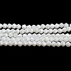 Opaque Solid Color Electroplate Glass Beads Strands EGLA-A039-P4mm-A15-1