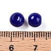 Opaque Solid Color Glass Beads GLAA-N007-6mm-A03-3