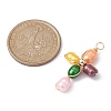 Dyed Natural Cultured Freshwater Pearl Pendants PALLOY-JF02230-01-3