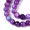 Dyed Natural White Jade Beads Strands X-G-T139-4mm-60-11-3