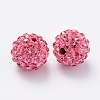 Pave Disco Ball Beads RB-H258-8MM-209-1
