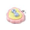 Opaque Resin Pendants RESI-S403-04F-2