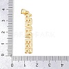 Brass Pendants KK-C162-054A-01G-3