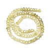 Imitation Jade Glass Beads Strands EGLA-F167-03A-07-2