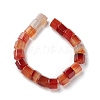 Natural Red Agate Beads Strands G-C026-B03-3