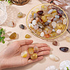 250G Dyed & Heated Natural Agate Beads G-TA0002-73B-5