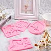 DIY Animal Theme Keychain Making Kits DIY-OC0001-52-5