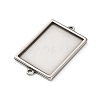 304 Stainless Steel Connector Cabochon Settings STAS-Z201-04P-01-2