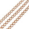 Ion Plating(IP) 304 Stainless Steel Curb Chains CHS-E005-01RG-1