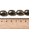 Natural Pyrite Beads Strands G-Z131-D01-02-5