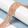 Cubic Zirconia Bead Strands ZIRC-P109-01A-03-2