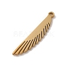 201 Stainless Steel Pendants STAS-E211-16G-3