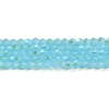 Imitation Jade Electroplate Glass Beads Strands EGLA-A039-J4mm-L03-1