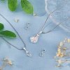 4Pcs 925 Sterling Silver Ice Pick Pinch Bails FIND-HS0002-08B-5