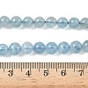 Natural Aquamarine Beads Strands G-D327-B01-6mm-5