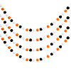 4Pcs Pom Pom Ball with Polyester Cord Hanging Banners AJEW-CP0009-76A-7