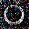 8/0 Glass Seed Beads SEED-R051-02B-04-3