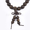 4-Loop Wrap Style Buddhist Jewelry BJEW-T009-04-2
