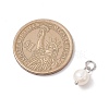 Natural Cultured Freshwater Pearl Two Sides Polished Charms PALLOY-JF04036-03-2