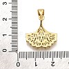Brass Micro Pave Cubic Zirconia Pendants KK-K401-18G-3
