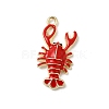 Alloy Enamel Pendants FIND-H055-15G-07-1