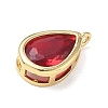 Brass Pave Cubic Zirconia Pendants KK-CBA56EF-34B-G-3