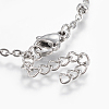 Tarnish Resistant 304 Stainless Steel Anklets LS-AJEW-H013-06P-3