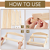Wood Display Risers ODIS-WH0038-146D-4
