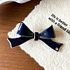 Bowknot Cellulose Acetate Alligator Hair Clips PW-WG6E3E2-04-1