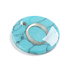 Synthetic Turquoise Charms G-L561-001O-2