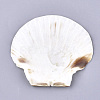 Natural Scallop Shell Beads SSHEL-S258-46-3
