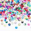 DIY Baking Paint Crackle Glass Beads Stretch Bracelet Making Kits DIY-PH0004-54B-4