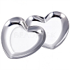 2Pcs 430 Stainless Steel Display Trays for Key Jewelry ODIS-SP0001-12P-1