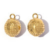 304 Stainless Steel Pendants SA-OY002-03G-1