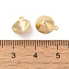 Ion Plating(IP) 304 Stainless Steel Pendant Pointed Back Rhinestone Settings STAS-U025-05B-G-3