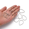 Tarnish Resistant 304 Stainless Steel Linking Rings X-STAS-T047-16C-4