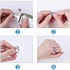 Unicraftale DIY Ring Making Kits DIY-UN0001-07P-7