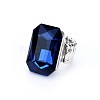 Alloy with Glass Finger Rings FS-WGA328D-06-1